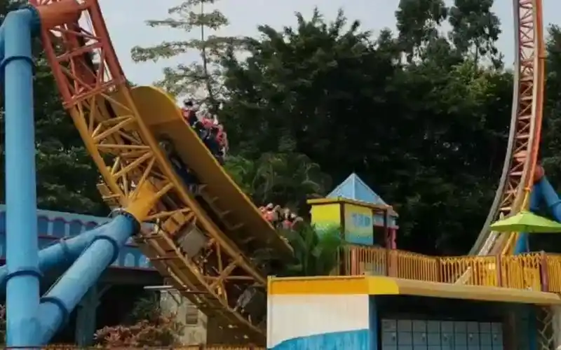 【补档】长隆欢乐世界 u型滑板第三视角