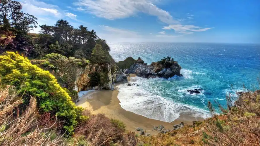 蓝色大气自然风景壁纸910