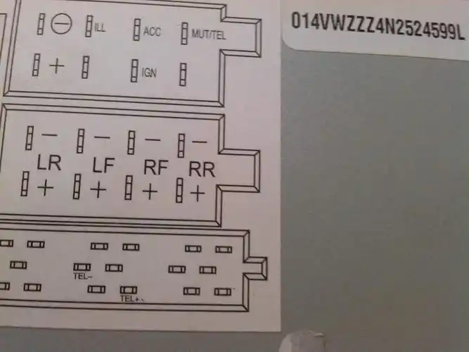 望懂的大师大众车载cd机型号56d035185接线图大众车载cd接线方法