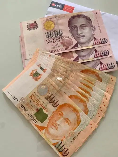 100 今天就拿到3张 舍不得换了 还是留着吧 换一张就少一张#新加坡币