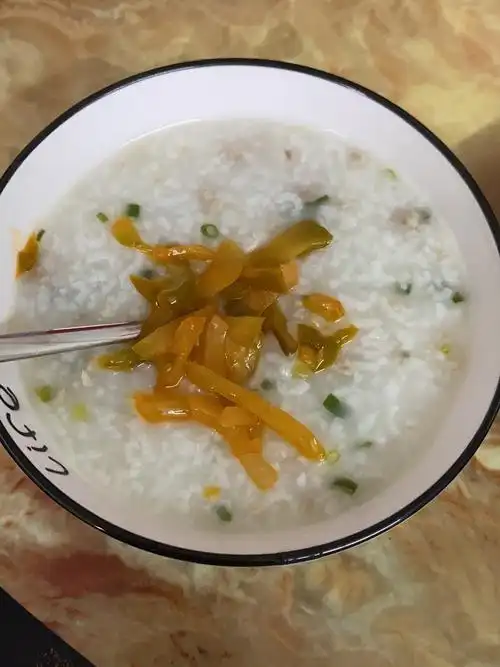 随便点.吃个清粥配榨菜就好了