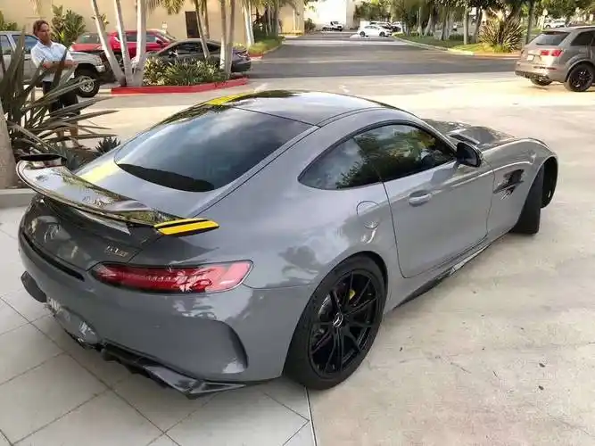 skto改色膜颜色漆面水泥灰奔驰汽车