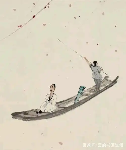 看看大师们都是怎么画小船的?