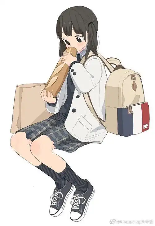 动漫人物坐姿绘画参考p站id792283画师九条