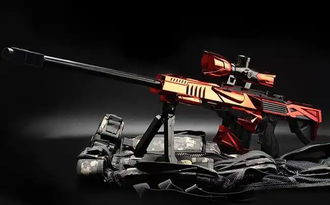 在2015年6月时上架了款纪念版的狙击枪就是巴雷特极光,原型是巴雷特