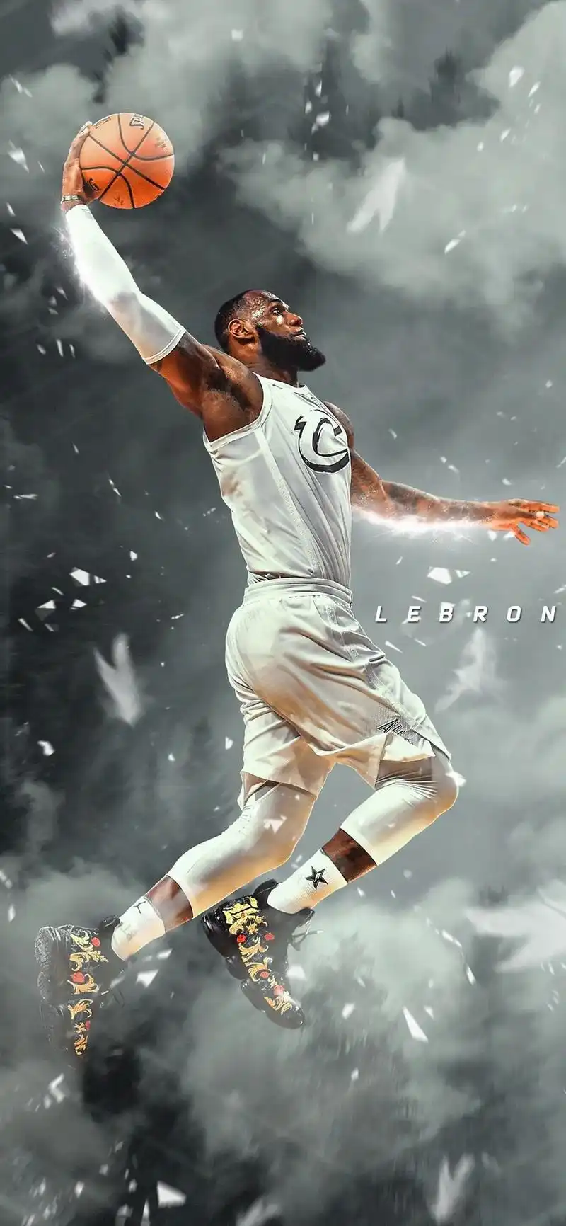 勒布朗·詹姆斯壁纸合集#詹姆斯 #最喜欢的nba球星 #湖人 - 抖音