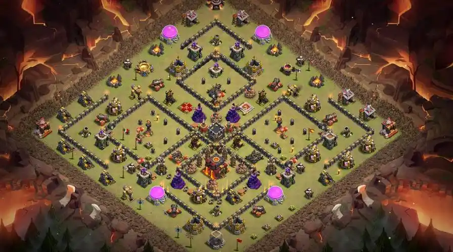 10本10本部落阵,我觉得好用,部落冲突阵型分享,10本10本部落阵,我觉得