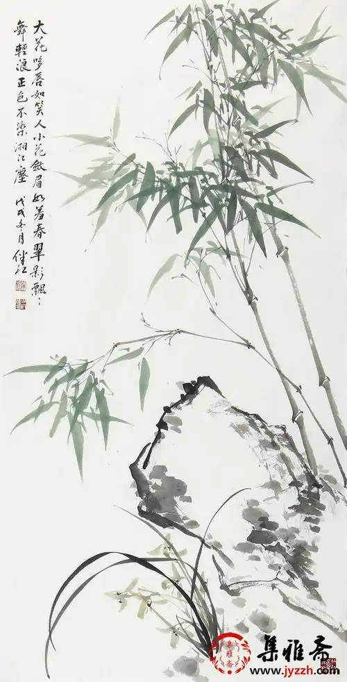 国画竹谁画的最好当代擅长画竹名家肖洪辉