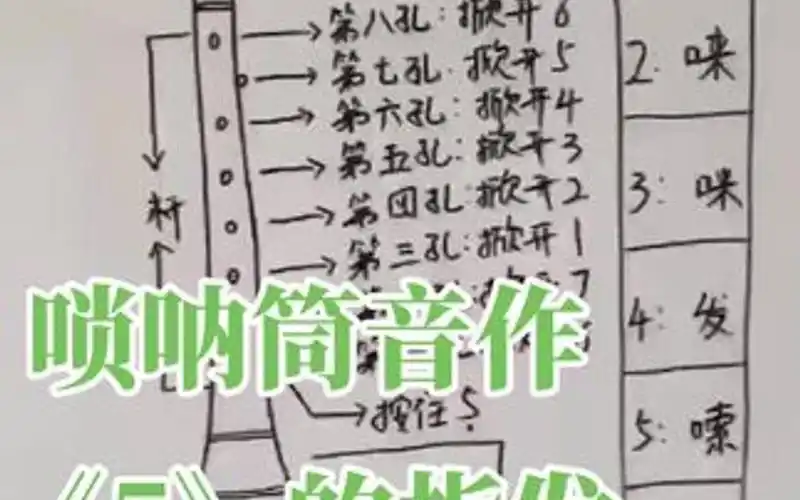 唢呐筒音作《5》的指发~喜欢的家人可以学习一下