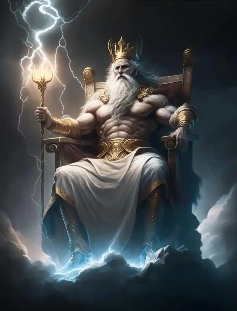 奥林匹斯众神(4)众神之王——宙斯 7802midjourney关键词:zeus