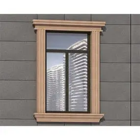 eps窗套线条室外eps外墙装饰线条石膏边框泡沫别墅窗套窗户包边梁