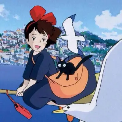 动漫二次元头像78魔女宅急便78宫崎骏78治愈78琪琪78萌78