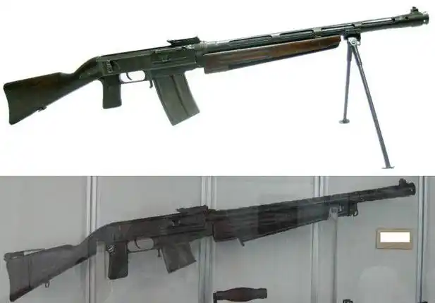 p>7.92mm ke7式启拉利轻机枪.