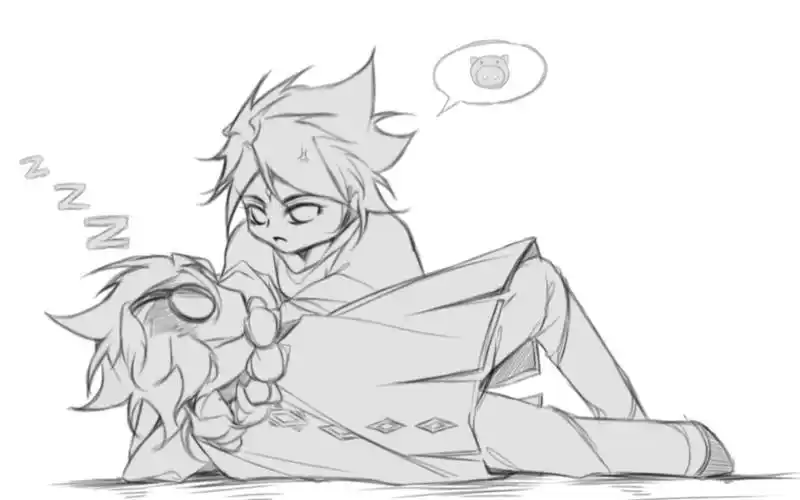 【光遇/龙卡龙】猪,还不醒?