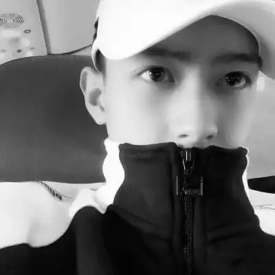 超级丧系的男生头像真人帅气男生真人黑白头像图片