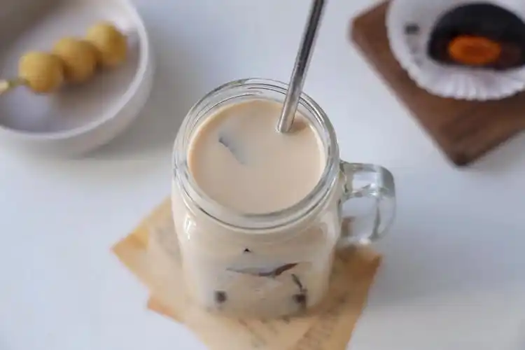 家庭版自制奶茶无任何添加剂,低糖更好喝-奇点