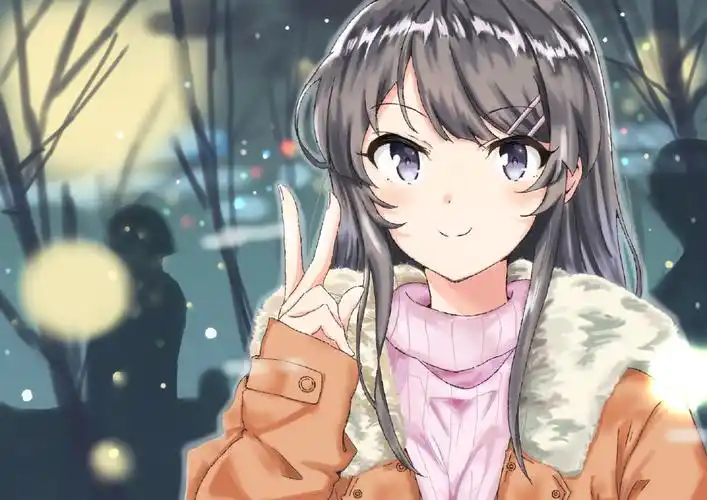 【p站美图】清纯可爱的兔女郎学姐!2022樱岛麻衣生日壁纸特辑