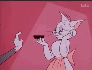 每次汤姆要吃掉杰瑞,白猫都会出手相助.