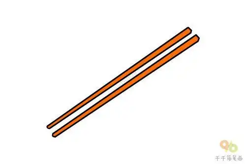 筷子的简笔画筷子的简笔画怎么画