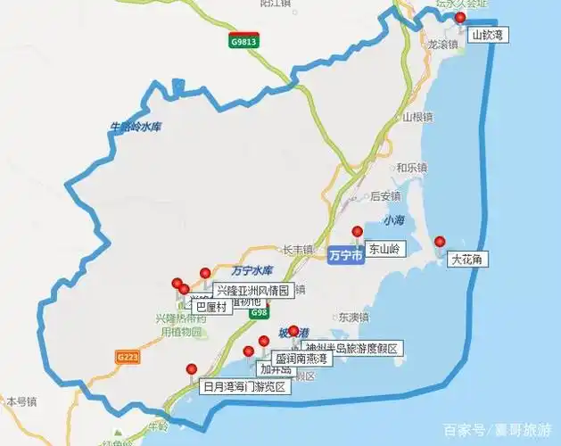 海南万宁十大景区是哪些?自驾游玩如何安排行程?