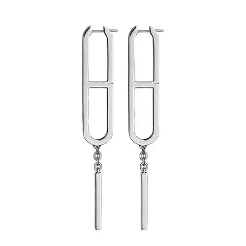 【包税】hermes/爱马仕 经典ever chane dancre系列 925纯银回形针