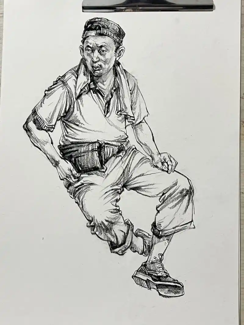 画画需要坚持特别是速写初学者最好保持每天至少一张哦