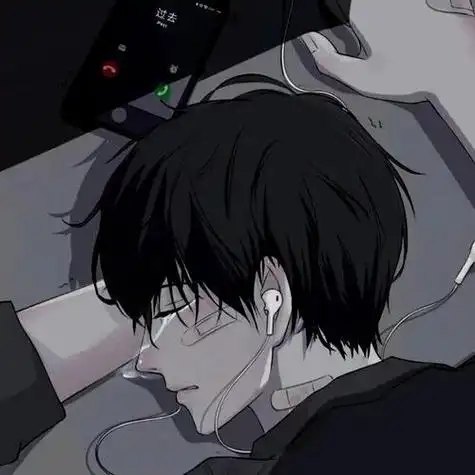 男生悲伤流泪帅气高冷头像,男生悲伤流泪的图片