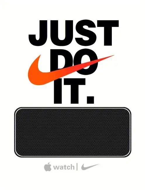 苹果手表iwatchs7表盘壁纸耐克自制