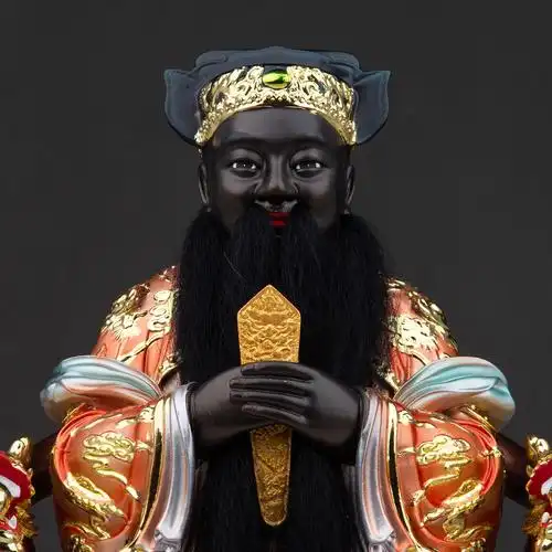 典藏城隍神像城隍庙树脂玻璃钢速报司辅居家镇菩萨摆件