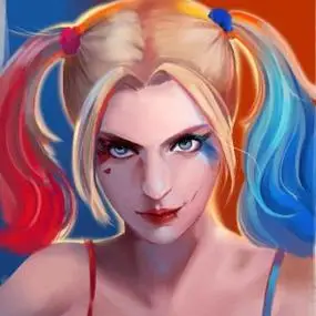 小丑女哈莉·奎茵头像图片