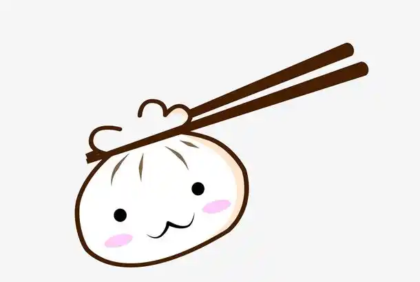卡通包子表情素材图