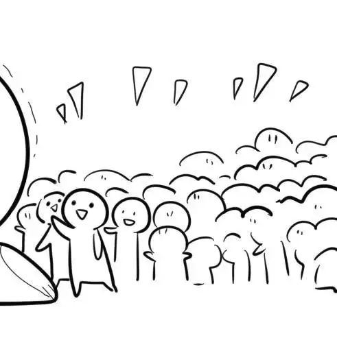 设计 矢量 矢量图 手绘 素材 线稿 499263拥挤人群简笔画儿童人物简笔