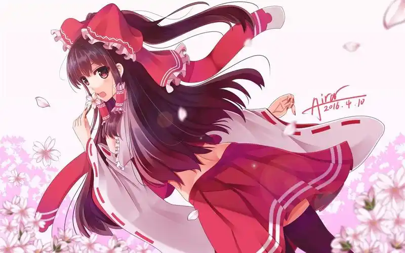 东方project博丽灵梦高清桌面壁纸