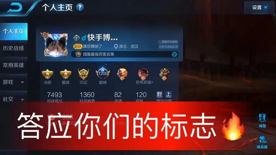 答应你们的国服标志,同样这个标志也是属于你们的.加油!