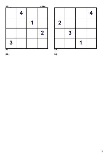数独入门儿童数独第7级宫摒余法4x4docx15页