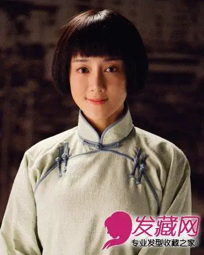 导读:style   波波头 齐刘海搭配波波头让李依晓变身民国清秀女生