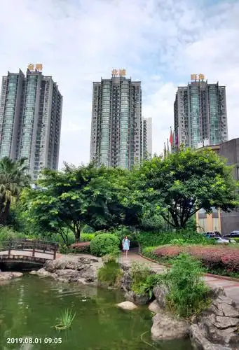 重庆嘉陵公园(观音桥)休闲游随拍美景照一拍摄于2019年8月1日