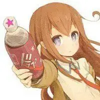 女生喝可乐头像图片【点击鼠标右键下载】