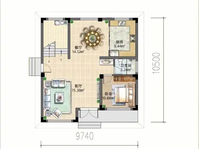 推荐小户型三层别墅设计可定制设计