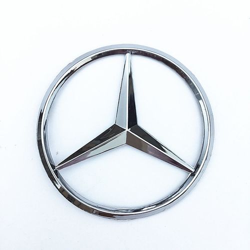 奔驰方向盘车标适用于方向盘标改装发动机盖标汽车车标