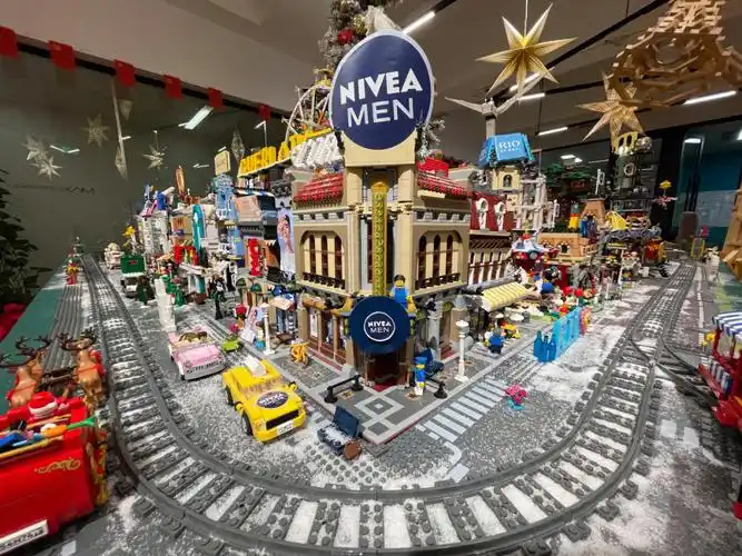 乐高街景大沙盘不是一点点的大