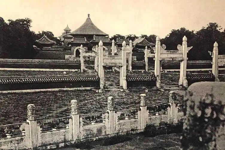 柏石曼清末中国行续17北京风光老照片城内