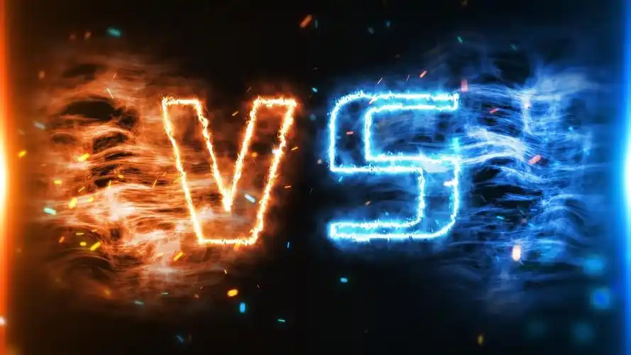 震撼红蓝双方对抗比拼比赛游戏背景游戏特效背景