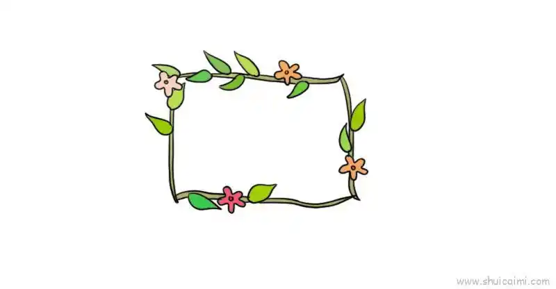 花边一点儿童画怎么画 花边一点简笔画步骤