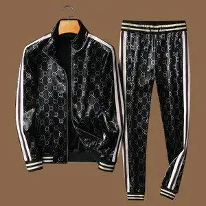 秋季潮男士古奇休运动套装休闲卫衣