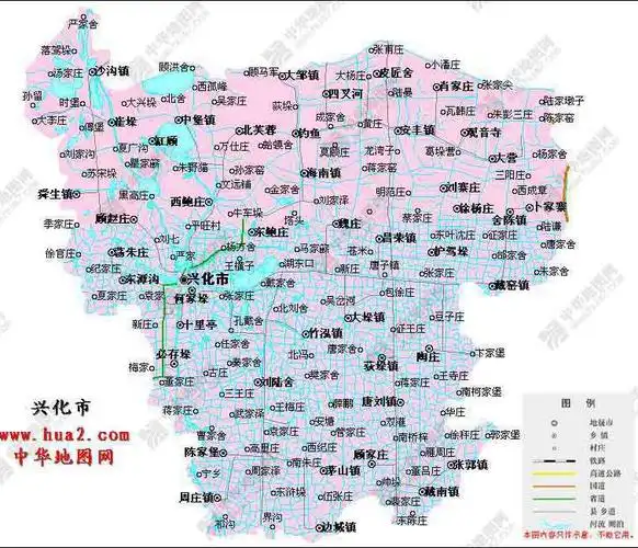 兴化市政区图_泰州地图_高清版_下载-政区地图