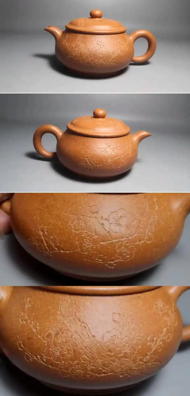 工艺美术师徐建平原矿紫砂壶一把