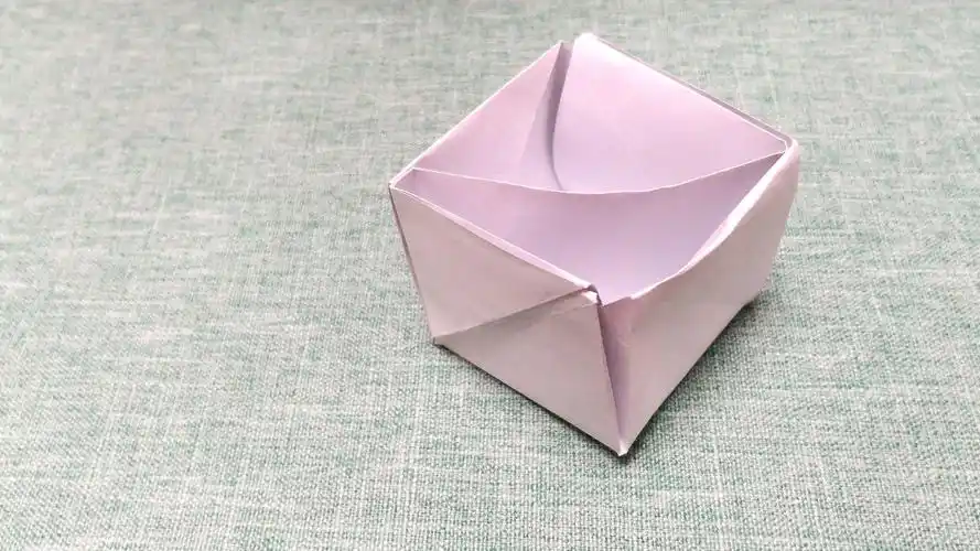 折纸系列a4方形两用纸盒分开收纳更方便