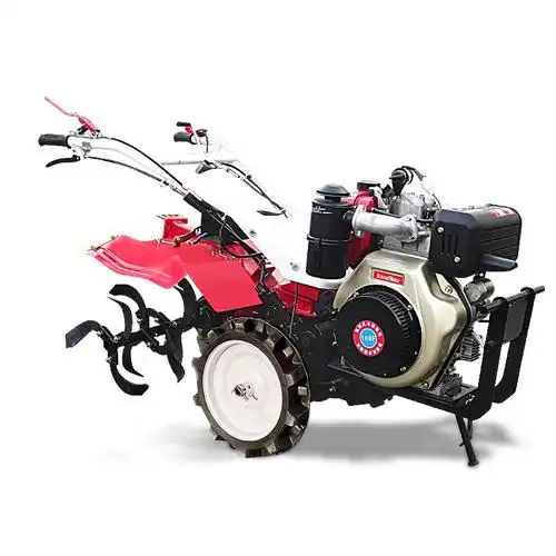 四驱微耕机回固小型新式多功能柴油农用机械翻土旋耕机打田耕田耕地机