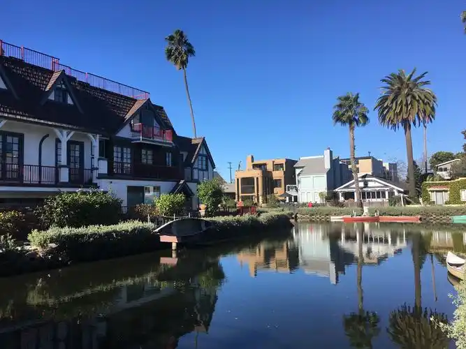 美国威尼斯水城景观